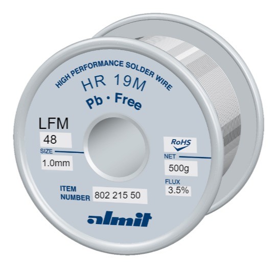 HR19M LFM48 P3, 3,5%, 1,0mm, 0,5kg Spule