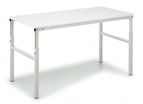 Treston TP712 ESD Arbeitstisch höhenverstellbar 1200 x 700 mm, lichtgrau