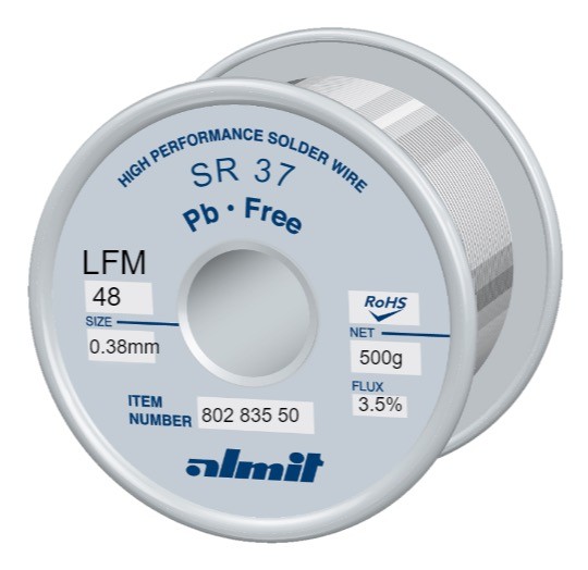 SR37 LFM48 3,5%, 0,38mm 0,5kg Spule