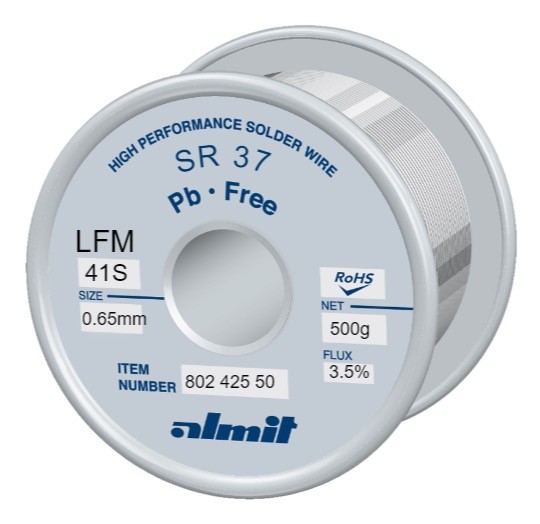 SR37 LFM41-S 3,5%, 0,65mm, 0,5kg Spule