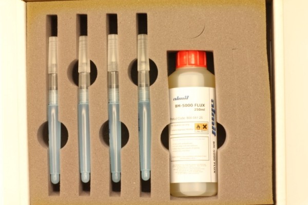 Kit Pentel Pen, 250ml BM-5000, 4 leere Stifte