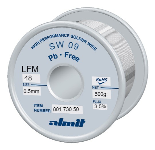 SW09 LFM48 3.5%, 0,5mm, 0,5Kg Spule