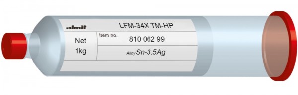 LFM-34X TM-HP; Flux 14%; (25-45 µ); 1.0kg Kartusche