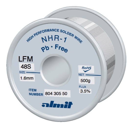 NHR1-LFM48-S 3,5%, 1,6mm 0,5kg Spule