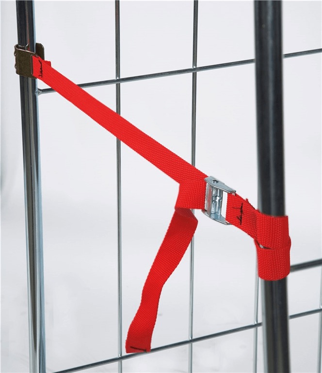 Sicherheitsband Spannband  rot 900 x 25 x 5