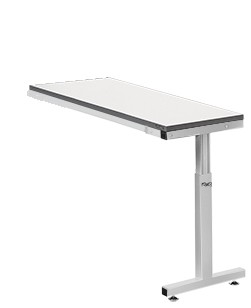 Viking Arbeitstisch Comfort Anbautisch US-1 Lichtgrau RAL 7035