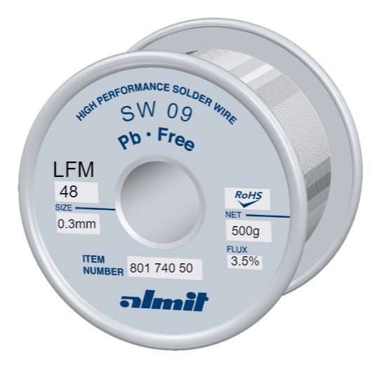 SW09 LFM48 3.5%, 0,3mm, 0,5Kg Spule